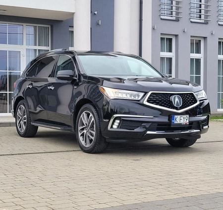 Acura MDX cena 169000 przebieg: 140000, rok produkcji 2018 z Kraków małe 781